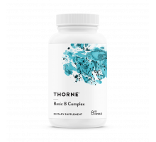 Базовый комплекс Витаминов В, Basic B Complex, Thorne Research, 60 капсул