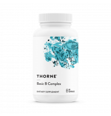 Базовый комплекс Витаминов В, Basic B Complex, Thorne Research, 60 капсул