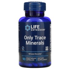 Комплекс микроэлементов, Only Trace Minerals, Life Extension,  90 капсул