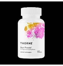 Витамины для беременных и кормящих, Basic Prenatal, Thorne Research, 90 капсул