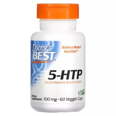 5-гидрокситриптофан 100 мг, 5-HTP 100 mg, Doctor\'s Best, 60 капсул