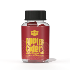 Жевательные конфеты с яблочным уксусом, Apple Cider Vinegar, Bubs Naturals, 60 жевательных конфет