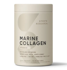 Морской коллаген, Marine Collagen Peptides, Sports Research, 340 г