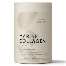 Морской коллаген, Marine Collagen Peptides, Sports Research, 340 г