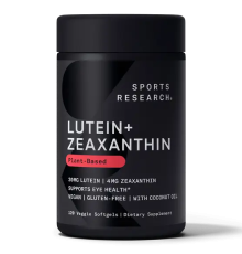 Лютеин и зеаксантин 20 мг, Lutein + Zeaxanthin 20 mg, Sports Research, 120 капсул
