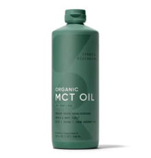 Масло с жирными кислотами МСТ, MCT Oil (C8, C10, C12), Sports Research, 946 мл