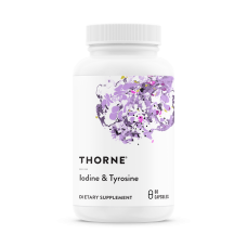 Йод и тирозин, Iodine & Tyrosine, Thorne Research, 60 капсул