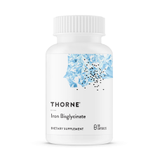 Бисглицинат железа, Iron Bisglycinate, Thorne Research, 60 капсул
