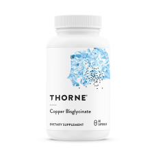 Бисглицинат меди, Copper Bisglycinate, Thorne Research, 60 капсул