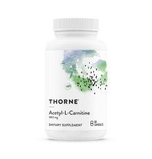 Ацетил L-карнитин, Acetyl-L-Carnitine, Thorne Research, 60 капсул