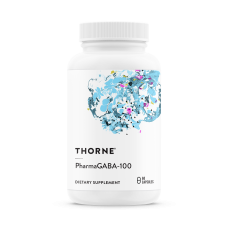 Гамма-аминомасляная кислота (ГАМК), PharmaGABA-100, Thorne Research, 60 капсул