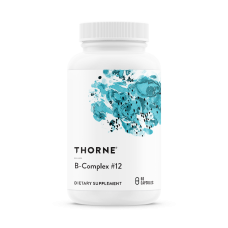 Комплекс витаминов B #12, B-Complex #12, Thorne Research, 60 капсул