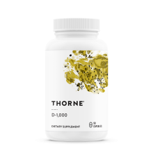 Витамин Д3 1000 МЕ, Vitamin D-1000 IU, Thorne Research, 90 капсул