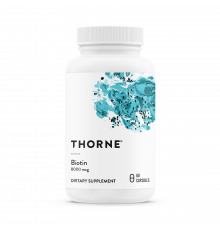 Биотин-8, Biotin (Biotin-8), Thorne Research, 60 капсул