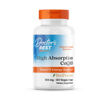 Коэнзим Q10 с биоперином 100 мг, High Absorption CoQ10 with BioPerine 100 mg, Doctor's Best, 120 капсул