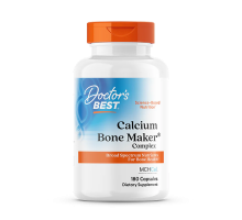 Кальций Bone Maker Complex с MCHCal и VitaMK7, Doctor's Best, 180 капсул