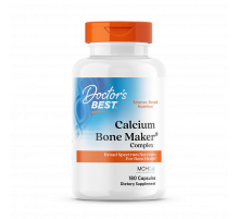Кальций Bone Maker Complex с MCHCal и VitaMK7, Doctor's Best, 180 капсул