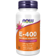 Витамин E-400, Vitamin E‑400 with mixed tocopherols, Now Foods, 100 гелевых капсул