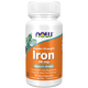 Железо 36 мг двойная сила, Iron Double Strength 36 mg, Now Foods, 90 вегетарианских капсул
