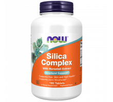 Комплекс кремния с хвощом, Silica Complex, Now Foods, 180 таблеток