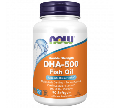 Двойная DHA‑500, Double Strength DHA‑500, Now Foods, 90 гелевых капсул Двойная DHA‑500, Double Strength DHA‑500, Now Foods, 90 гелевых капсул