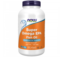 Супер Омега EPA, Super Omega EPA, Now Foods, 240 гелевых капсул