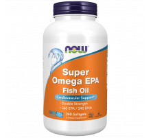 Супер Омега EPA, Super Omega EPA, Now Foods, 240 гелевых капсул