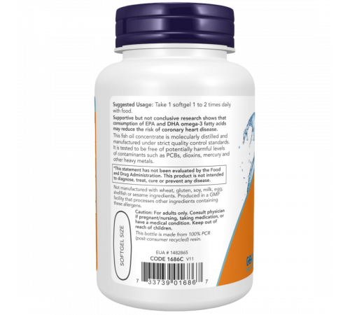 Комплекс Омега 3D, Tri‑3D Omega, Now Foods, 90 гелевых капсул Комплекс Омега 3D, Tri‑3D Omega, Now Foods, 90 гелевых капсул