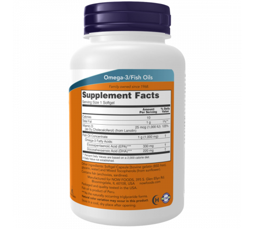 Комплекс Омега 3D, Tri‑3D Omega, Now Foods, 90 гелевых капсул Комплекс Омега 3D, Tri‑3D Omega, Now Foods, 90 гелевых капсул