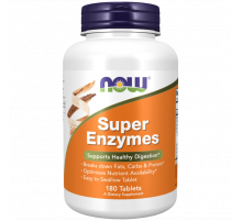 Супер Эмзимы, Super Enzymes, Now Foods, 180 таблеток