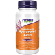 Гиалуроновая кислота двойной силы 100 мг, Hyaluronic Acid Double Strength 100 mg, Now Foods, 60 капсул