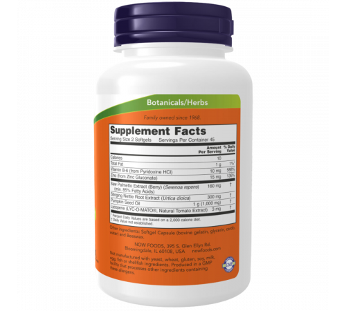 Поддержка простаты, Prostate Support, Now Foods, 90 гелевых капсул Поддержка простаты, Prostate Support, Now Foods, 90 гелевых капсул