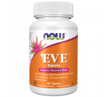 Мультивитамины Eve для женщин, Eve Women's Multivitamin, Now Foods, 90 таблеток