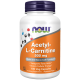 Ацетил-L-карнитин 500 мг, Acetyl-L-Carnitine 500 mg, Now Foods, 100 вегетарианских капсул