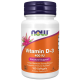 Витамин D-3 400 IU, Vitamin D-3 400 IU, Now Foods,180 гелевых капсул