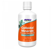Коллоидные минералы, Colloidal Minerals Liquid original, Now Foods, 946 мл