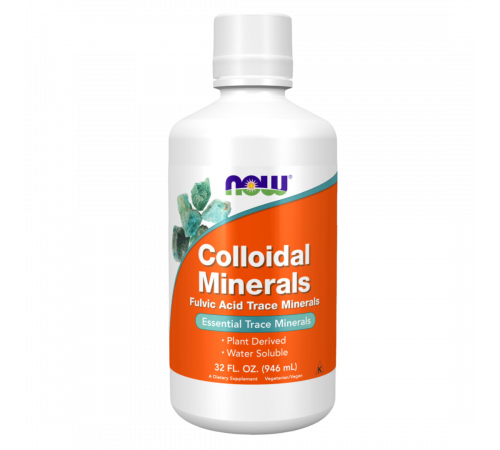 Коллоидные минералы, Colloidal Minerals Liquid original, Now Foods, 946 мл Коллоидные минералы, Colloidal Minerals Liquid original, Now Foods, 946 мл