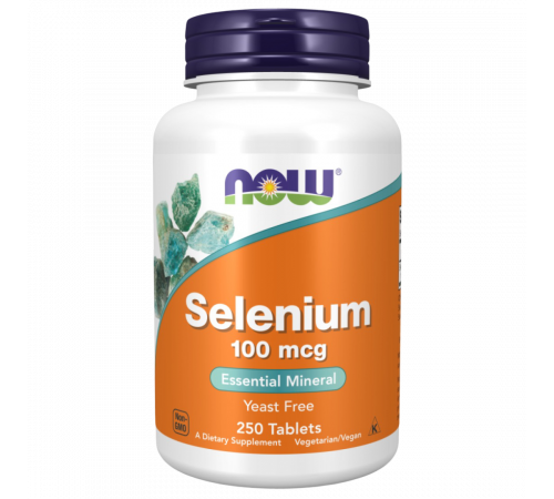 Селен 100 мкг, Selenium 100 mcg, Now Foods, 250 таблеток Селен 100 мкг, Selenium 100 mcg, Now Foods, 250 таблеток