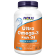 Ультра Омега-3, Ultra Omega-3, Now Foods, 180 гелевых капсул