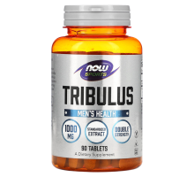 Трибулус, Tribulus 1000 mg, Now Foods, 90 таблеток