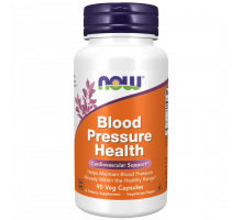 Комплекс для поддержки давления 90 капсул, Blood Pressure Health, Now Foods, 90 вегетарианских капсул
