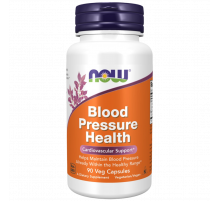 Комплекс для поддержки давления 90 капсул, Blood Pressure Health, Now Foods, 90 вегетарианских капсул