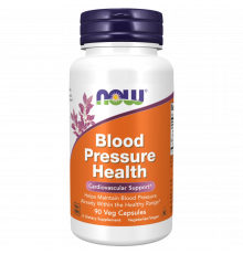 Комплекс для поддержки давления 90 капсул, Blood Pressure Health, Now Foods, 90 вегетарианских капсул