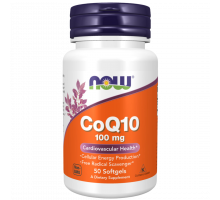 Коэнзим Q10 30 мг, CoQ10 30 mg, Now Foods, 120 вегетарианских капсул