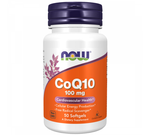 Коэнзим Q10 30 мг, CoQ10 30 mg, Now Foods, 120 вегетарианских капсул Коэнзим Q10 30 мг, CoQ10 30 mg, Now Foods, 120 вегетарианских капсул