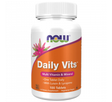 Витаминный комплекс Daily Vits Multi Vitamin & Mineral, Now Foods, 100 таблеток