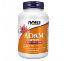 АДАМ мультивитаминный комплекс для мужчин, Adam, Now Foods, 90 гелевых капсул