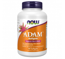 АДАМ мультивитаминный комплекс для мужчин, Adam, Now Foods, 90 гелевых капсул