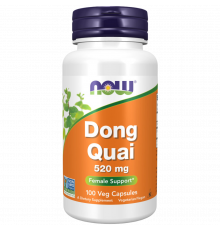 Донг Квай 520 мг, Dong Quai 520 mg, Now Foods, 100 вегетарианских капсул