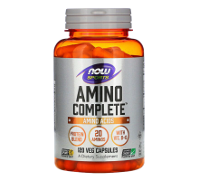 Комплекс аминокислот, Amino Complete, Now Foods, 120 капсул